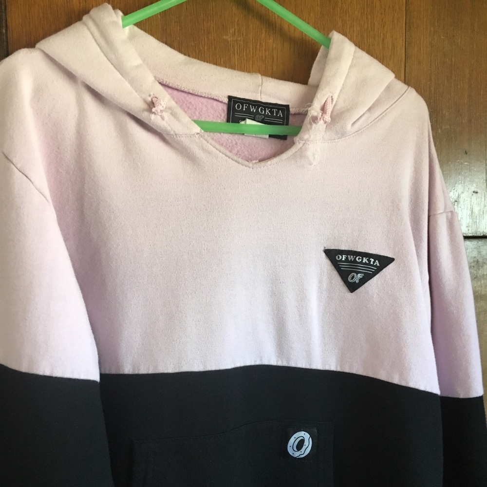 OFWGKTA Odd Future Pink/Black Hoodie